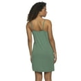 thumbnail image 2 of Elysees Rich Satin Chemise | Felina | Slip Dress (Dark Forest, X-Large), 2 of 2