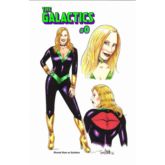 Collectible Galactics #0 Cover C Tom Aresto Dreamscape Publishing Comic Book