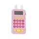 thumbnail image 3 of Calculadora electrónica portátil, calculadoras matemáticas de división de multiplicación de resta para enseñanza, hogar, escuela, regalos para Rosado Macarena Calculadora educativa, 3 of 7