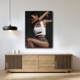 thumbnail image 3 of Póster de arte decorativo de teyana taylor, arte de pared, regalo personalizado, decoración moderna para dormitorio familiar, carteles de lienzo, 3 of 5