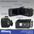thumbnail image 3 of Ultimaxx Digital 2.7K Camcorder 42MP Vlogging Camera for Adults Teens & Beginners, 3 of 4