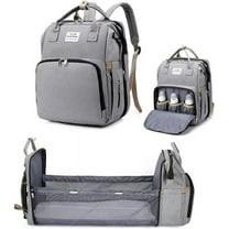 Baby Diaper Bags with Changing Station, Diaper Bag Backpack for Moms Dads with USB Charging Port, Baby Shower Gifts, Large Capacity diaper backpack