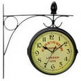thumbnail image 2 of Bedford Double Sided Wall Clock Vintage Antique-Look Mount Station Clock, 2 of 5