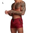 thumbnail image 3 of Minnieouse Pantalones cortos de playa para hombre, para hacer ejercicio, hacer ejercicio, trotar, correr, reutilizables, lavables, pantalones Type2 NO2, 3 of 6