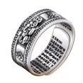 thumbnail image 3 of Anillo abierto ajustable de Plata Yashi con diseño de Pixiu Feng Shui, 3 of 3