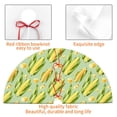 thumbnail image 4 of Yiaed Fresh Sweet Corn Print Christmas Tree Skirt , Tree SkirtsTree Mat for Christmas Winter Holiday Indoor Decorations-36", 4 of 7