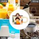 thumbnail image 5 of Taza de cerámica con tapa para niña bonita de 350ml, taza de agua para pareja, taza de desayuno para el hogar, taza de café, 5 of 5