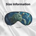 thumbnail image 4 of Uemuo Artistic Turtle Earth Pattern Sleep Eye Mask - Light Blocking Sleep Mask Blocking Out Light Perfectly, Soft and Comfortable Night Eye Mask, Eye Blinder, 4 of 7