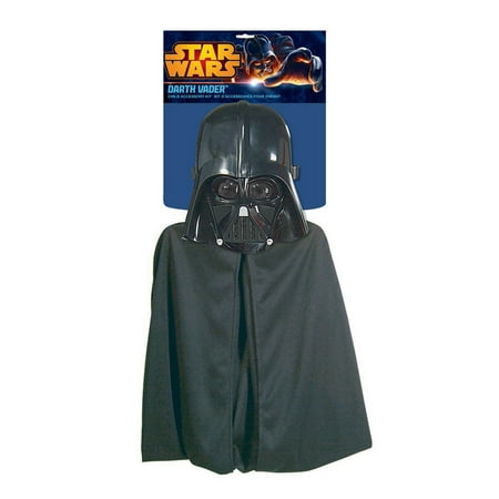 Star Wars Darth Vader Cape/Mask Halloween Costume Accessory Set