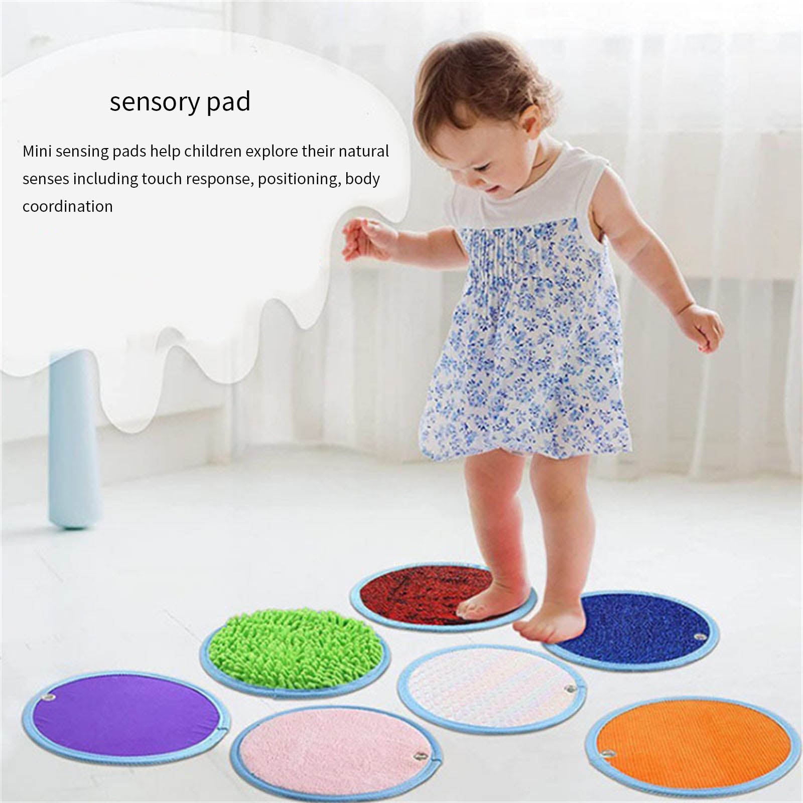 Sensory Training Mat For Child Play Rug Multiple Texture For Sensory Development & Interactive Learning
