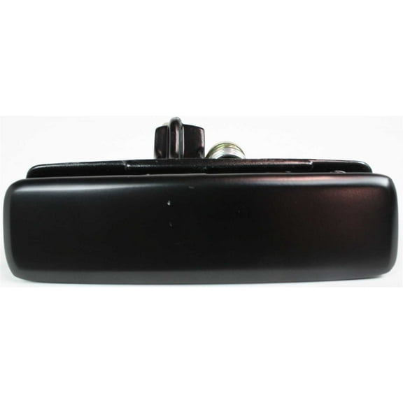 Exterior Door Handle Compatible with 1985-1992 Chevrolet Astro Front, Driver Side Mini Passenger Van Smooth Black