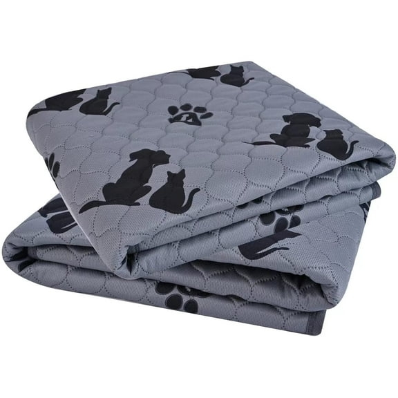 Washable Pee Pads for Dogs, Reusable Pee Pads for Dogs Non Slip,Pet Supplies Dog Pee Pads Extra Large,Playpen,Indoor 18X24(Pack of 2)