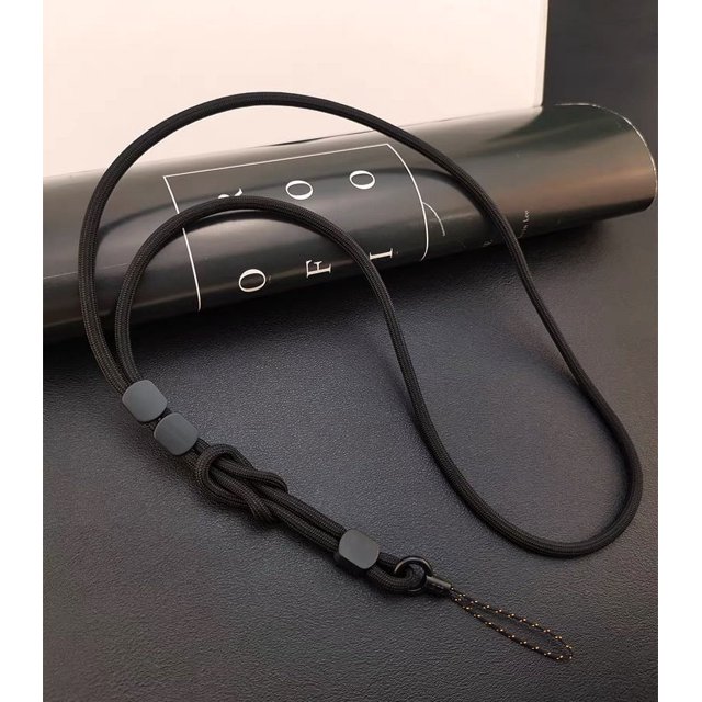 Cordón para teléfono móvil, largo, sencillo, de doble uso, desmontable, ajustable, cadena para teléfono móvil, funda sólida para teléfono, antipérdida