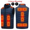 thumbnail image 2 of DPTALR Outdoor Warm Clothing Heated For Riding Skiing Fishing Charging Via Heated Coat, 2 of 4