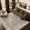 Brown, variant on MICGEEK 6x9 Area Rugs, Washable Vintage Distressed Rug for Living Room Bedroom Home Office, Stain Resistant Floral Print Traditional Distressed Accent Carpet, Vacuum-Friendly, Brown