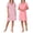 Coral, variant on Womens 2-Pack Sleep & Lounge Shirts - 100% Cotton Sleepwear & Loungewear Night Gowns - Soft, Lightweight & Breathable Pajamas Tshirt Dress Nightgowns for Women, Pink, Small