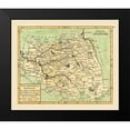 thumbnail image 2 of Robert 17x15 Black Modern Framed Museum Art Print Titled - Ile-de-France Brie Champagne France - Robert 1748, 2 of 5