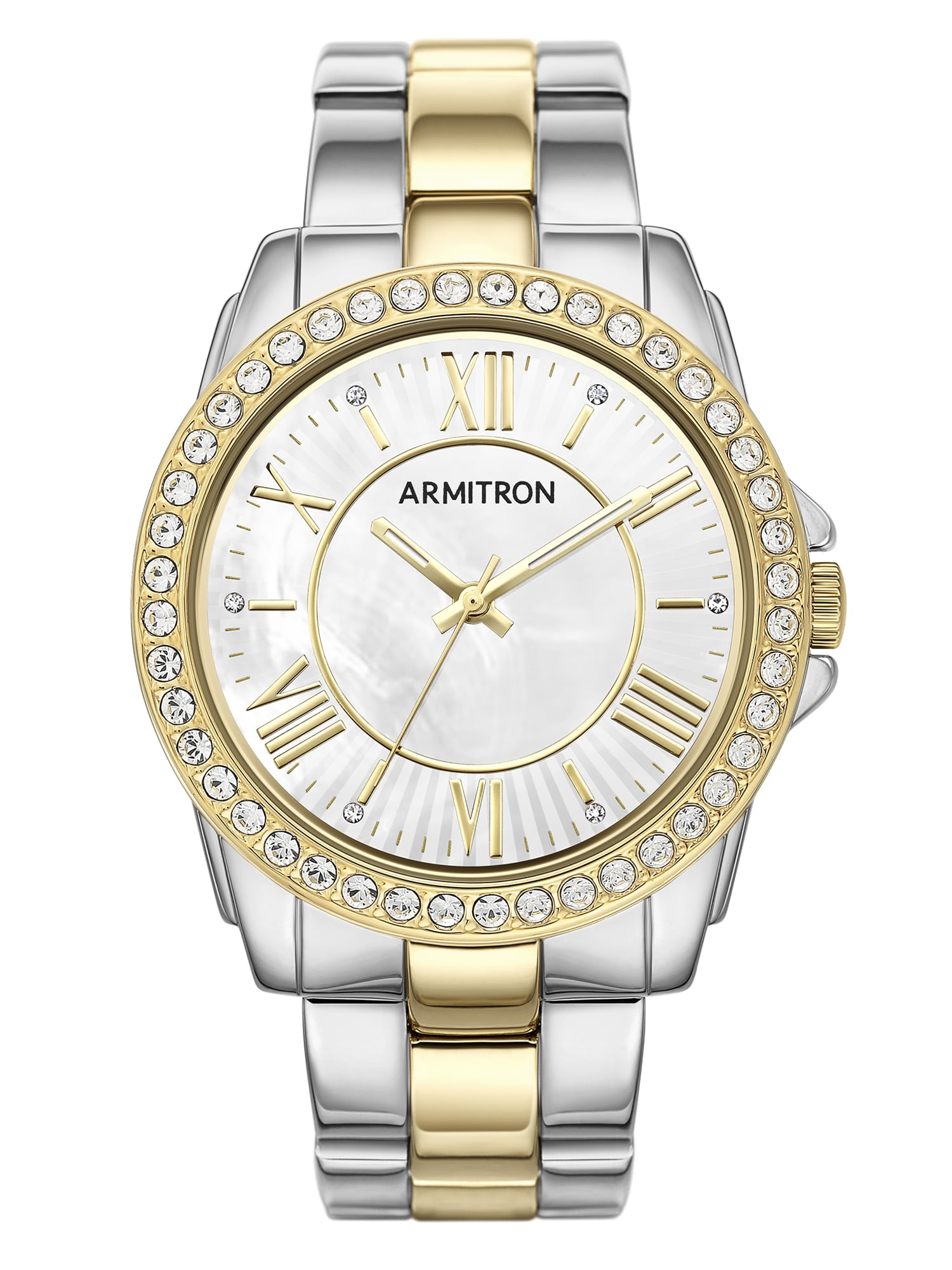 armitron watch with swarovski crystals