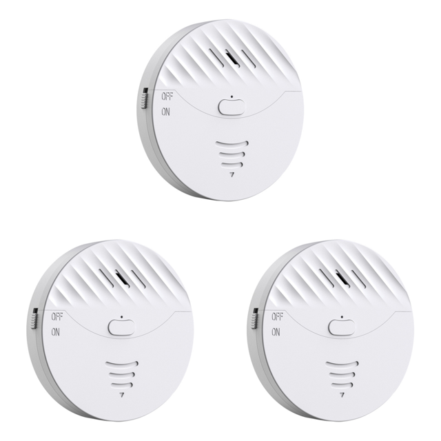 La Alarma Con Sensor Puerta Tuya Funciona Inalámbrica () Blanca