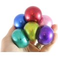 thumbnail image 2 of 6 Balls Total - 2 Packs of 3 - Small 1.5" Metallic Glitter with Thick Gel Mold-able Stress Ball - Ceiling Sticky Glob Balls - Squishy Gooey Shape-able Squish Sensory Squeeze Balls, 2 of 8