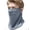 Dark Gray, variant on Fashion Summer Cooling Neck Gaiter for Women Men Sun Blocking Neck Gaiter Half Sun Protection Half Face Mask Comfort Thin Face Cover Outdoor Sports Face Mask One Size Color Blue