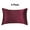 Burgundy, variant on PiccoCasa 4 Pack Silky Satin Pillowcases, Pillow Case Covers for Hair and Skin King Burgundy