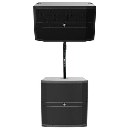 Mackie DRM12A-P 2000w 12" DJ PA Speaker+18" Passive Subwoofer+Air Assist Mount