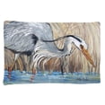 thumbnail image 1 of Carolines Treasures JMK1013PILLOWCASE Blue Heron In The Reeds Fabric Standard Pillowcase, 1 of 2