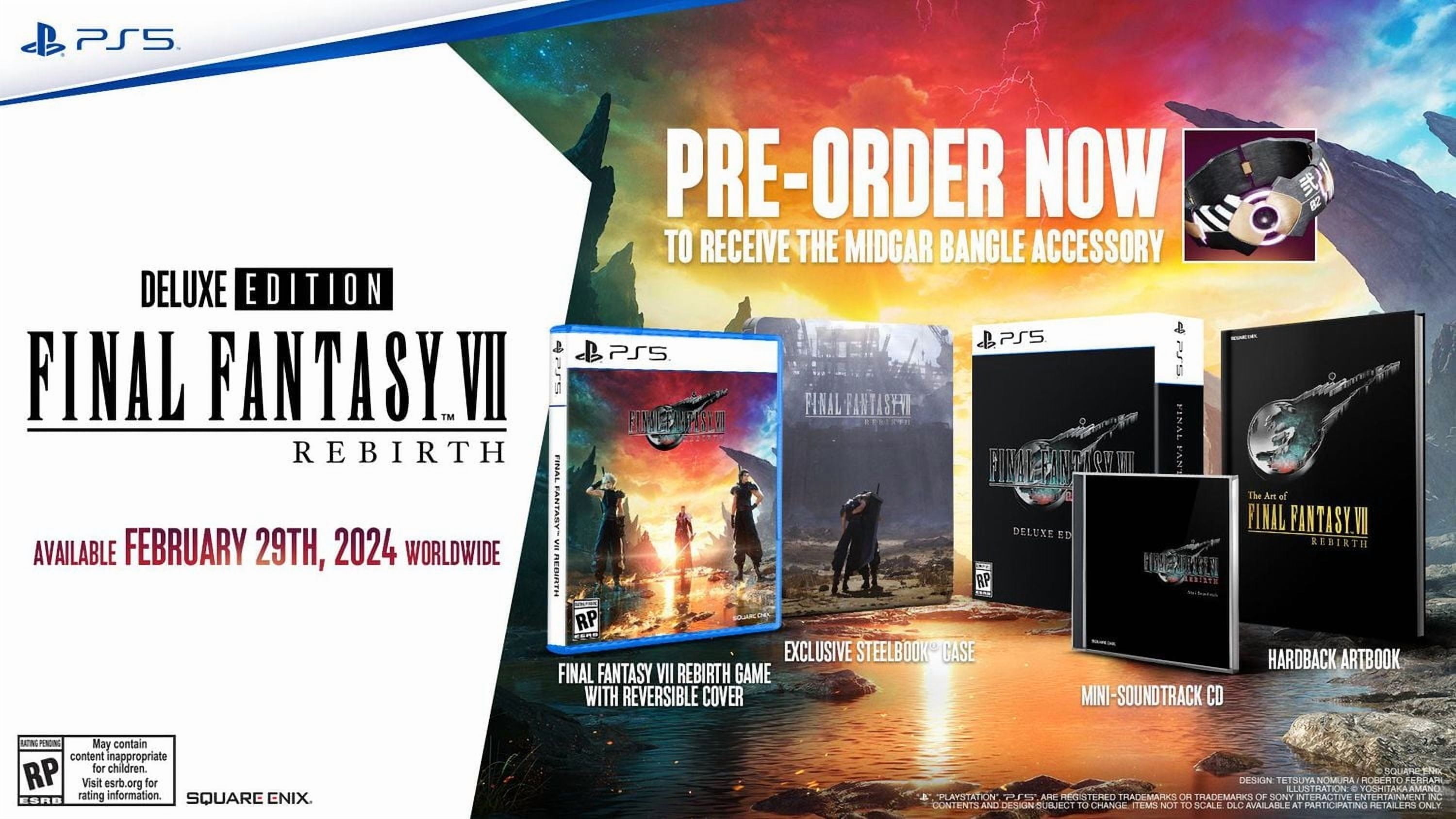 Jeu vidéo Final Fantasy VII Rebirth pour (PS5) PlayStation 5