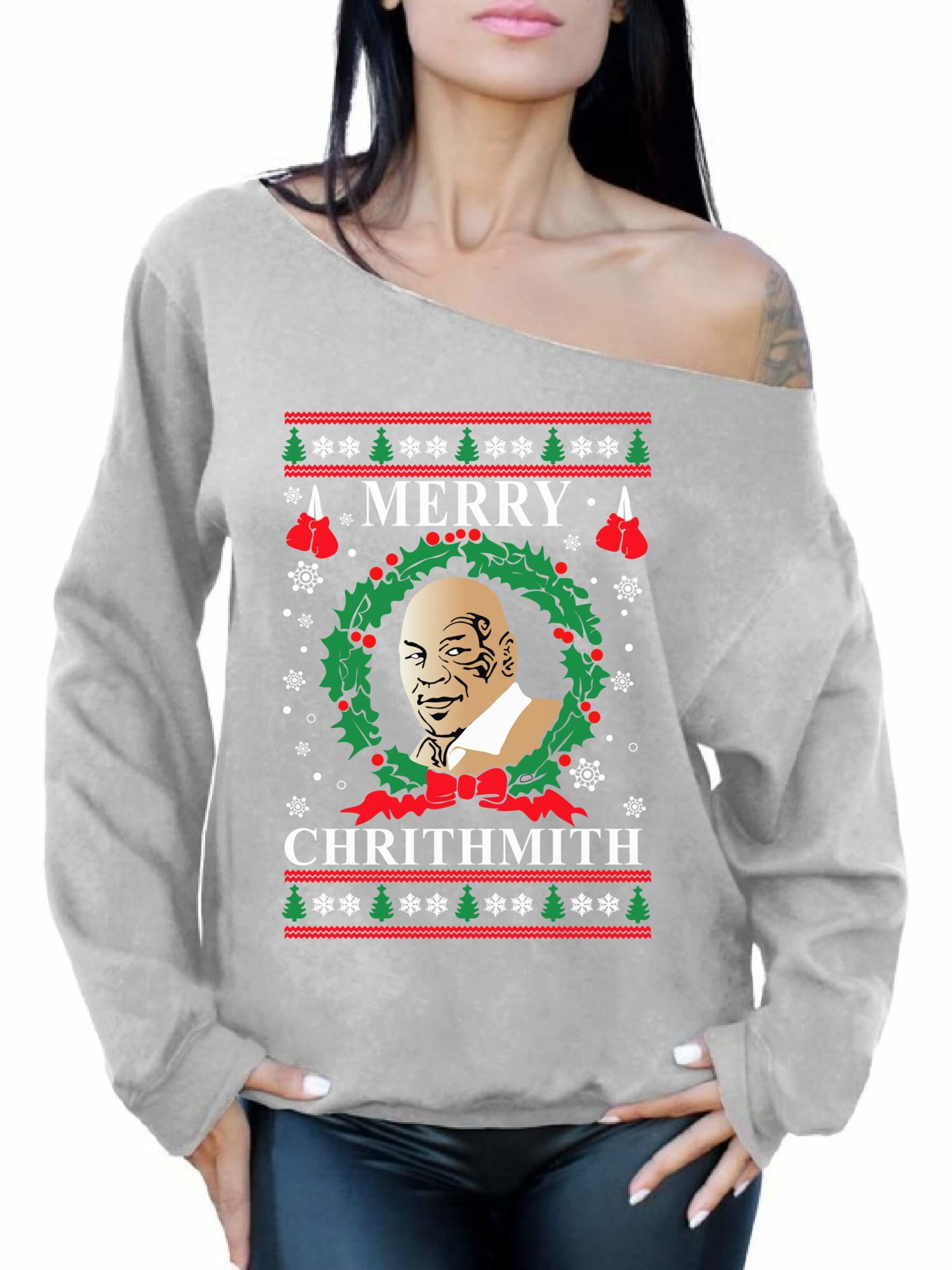 merry christmas mike tyson sweater