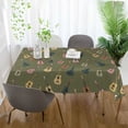 thumbnail image 3 of Yayeee Tablecloths 60" x 120" Rectangle Wrinkle Resistant Party Table Cover, Cartoon Guitar Pattern, 3 of 8