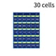 thumbnail image 2 of Gráfico De Bolsillo Numerado Organizador Sobre La Puerta Suministros Para La Escuela En El Hogar Decoración Para El Aula Bolsas De Almacenamiento Para Teléfonos Celulares Titular De La Calculadora Noticed HA024554-02, 2 of 5