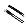thumbnail image 3 of Size 32 Mens Leather 1 1/2 inch Reflective Work Belt, Brown, 3 of 3