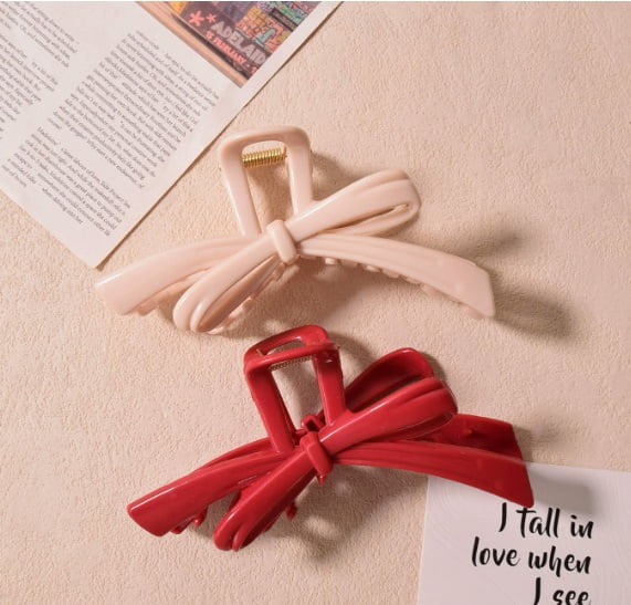 Colorful Shark Clips - Set of 5, Strong Grip for Thick Hair, Elegant Design for Everyday Use