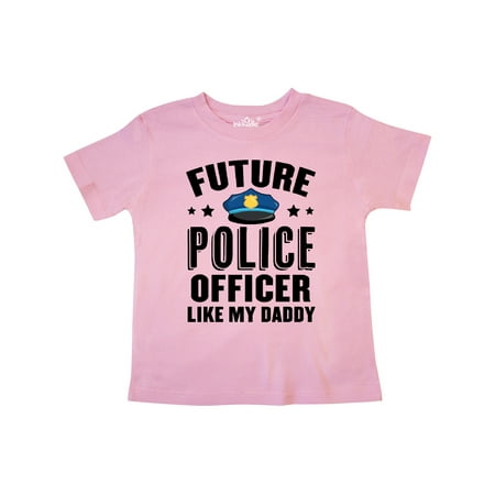 

Inktastic Future Police Officer Like My Daddy Gift Toddler Boy or Toddler Girl T-Shirt
