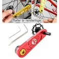 thumbnail image 1 of Tensor de Cadena de Ligero, Convertidor de Cadenas de inconfundible, Accesorios de Repuesto para de Montaña rojo DYNWAVEMX Tensor de cadena de bicicleta, 1 of 8