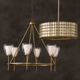 thumbnail image 2 of Capital Lighting 354141 Eliana 4 Light 22" Wide Pendant - Brass, 2 of 7