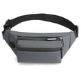 thumbnail image 1 of Riñoneras de moda para mujeres y hombres, impermeables, con orificio para auriculares para correr, viajar y andar en bicicleta, 1 of 5