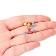 thumbnail image 5 of GKNET 300-600pcs/lot 3-4mm Charm Beads Czech Glass Beads Round Loose Bead-Multicolor-3mmx600pcs, 5 of 7