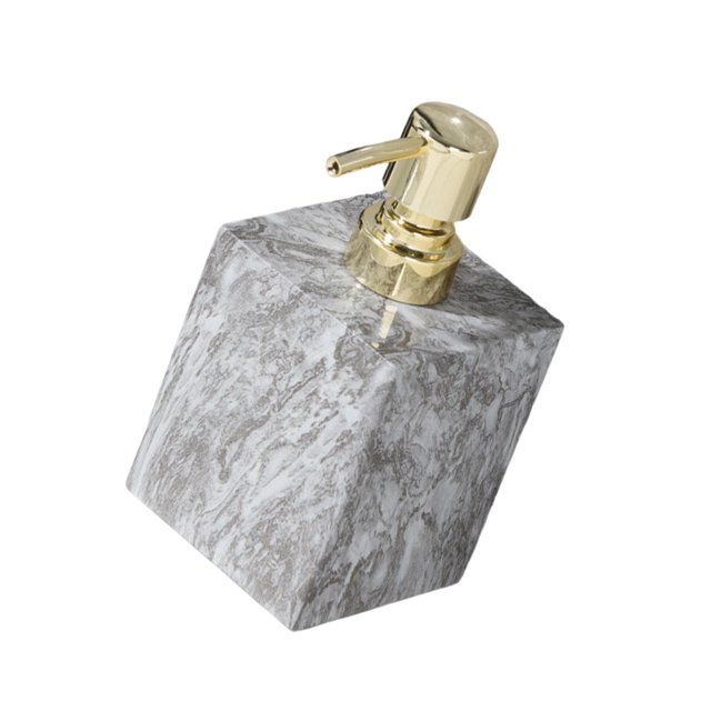 Dispensador de jabón Dispensador de jabón líquido Dispensador de espuma multifuncional Dispensador de botella Oro gris