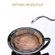 thumbnail image 4 of Filtro de café de 4 conos, papel natural sin blanquear, sin reventones, desechable para cafeteras de goteo y de vertido, 600 unidades, 4 of 7