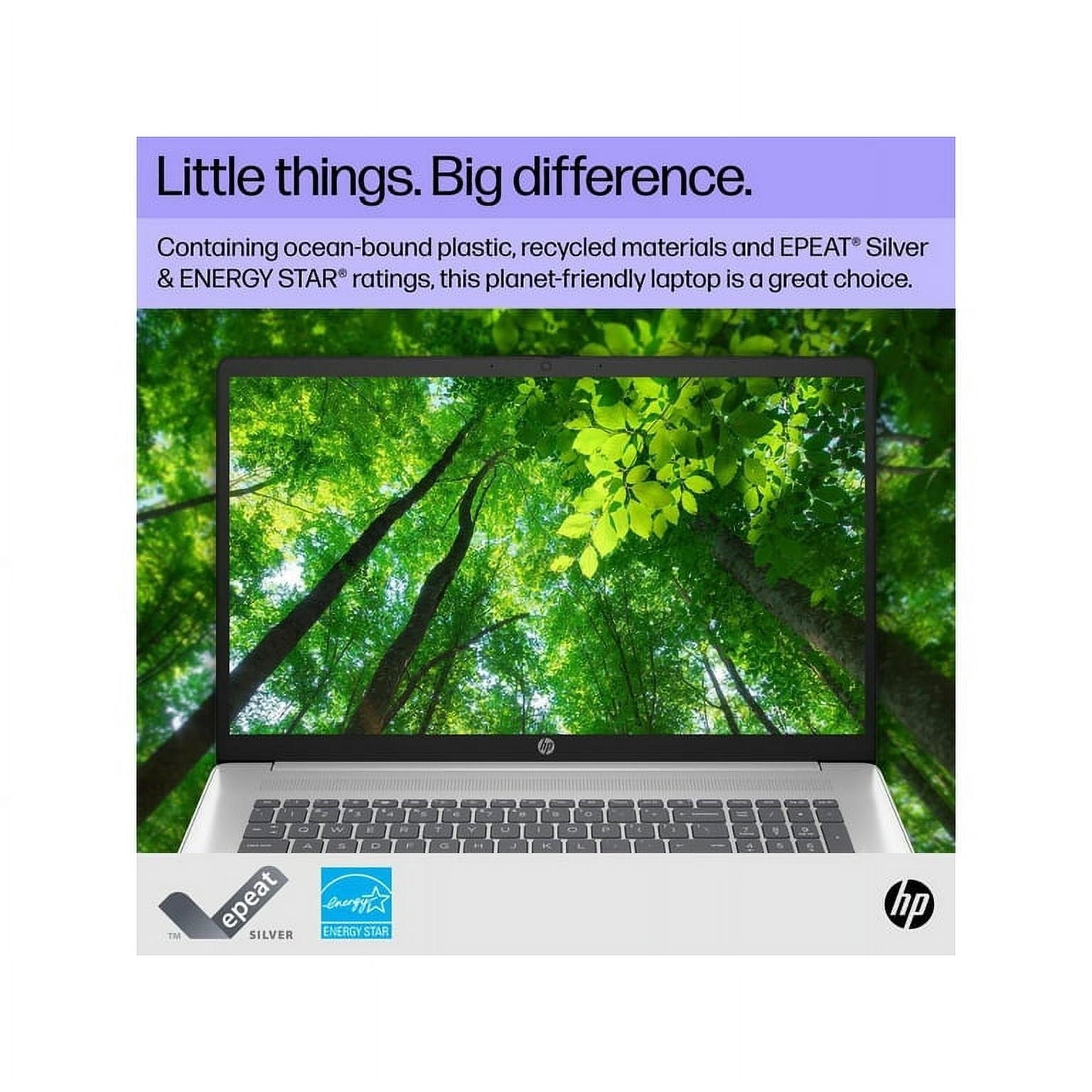 Newest HP 17.3" HD Touchscreen Laptop,Intel Core i7-1355U,32GB RAM,1TB SSD,Intel Iris Xe Graphics,Backlit Keyboard,Webcam,HDMI,Wi-Fi,Bluetooth ,Windows 11 Pro,Silver