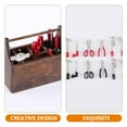 thumbnail image 5 of Mini Tool Box Miniature Case Tiny House Decor Chest Car Model Wooden Kid Tools Child, 5 of 6
