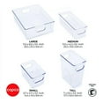 thumbnail image 2 of COPCO CLEAR MINI FRIDGE BIN SET OF 4, 2 of 5