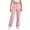 Z308 Light Pink, variant on Landzoo Little Girls School Uniform Pants Straight Leg With High Waisted Fall Casual Kid Girls Baggy Trousers