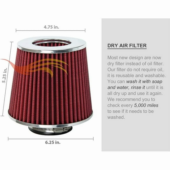 RW SERIES - MATTE BLACK PIPE BLUE - SHORT RAM INTAKE Compatible For 92-95 LEXUS SC300 / GS300 3.0L V6