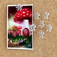 thumbnail image 3 of Miangastore Thumbtacks Transparent Color 100Pcs 0.55X0.55X0.43In Abs, 3 of 9