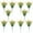 E, variant on wtgtog 10-Pack Artificial Viola Flowers With Pinetree, lifelike decorative plants violet stems, low maintenance versatile for home decor weddings adding sophistication