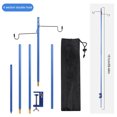 thumbnail image 5 of Yucurem Camping Lantern Stand Portable Folding Lamp Stand for Camping Fishing Outdoor Tools (Blue), 5 of 10