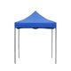 thumbnail image 2 of Carpa con dosel para acampar, carpa portátil, gazebo impermeable, cuadrada, versátil, para barbacoa, playa, comedor al aire libre azul, 2 of 8